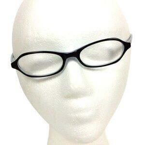 Christie Brinkley Robin Eyeglasses Glasses Frames Blue & Black Oval 49 17 135
